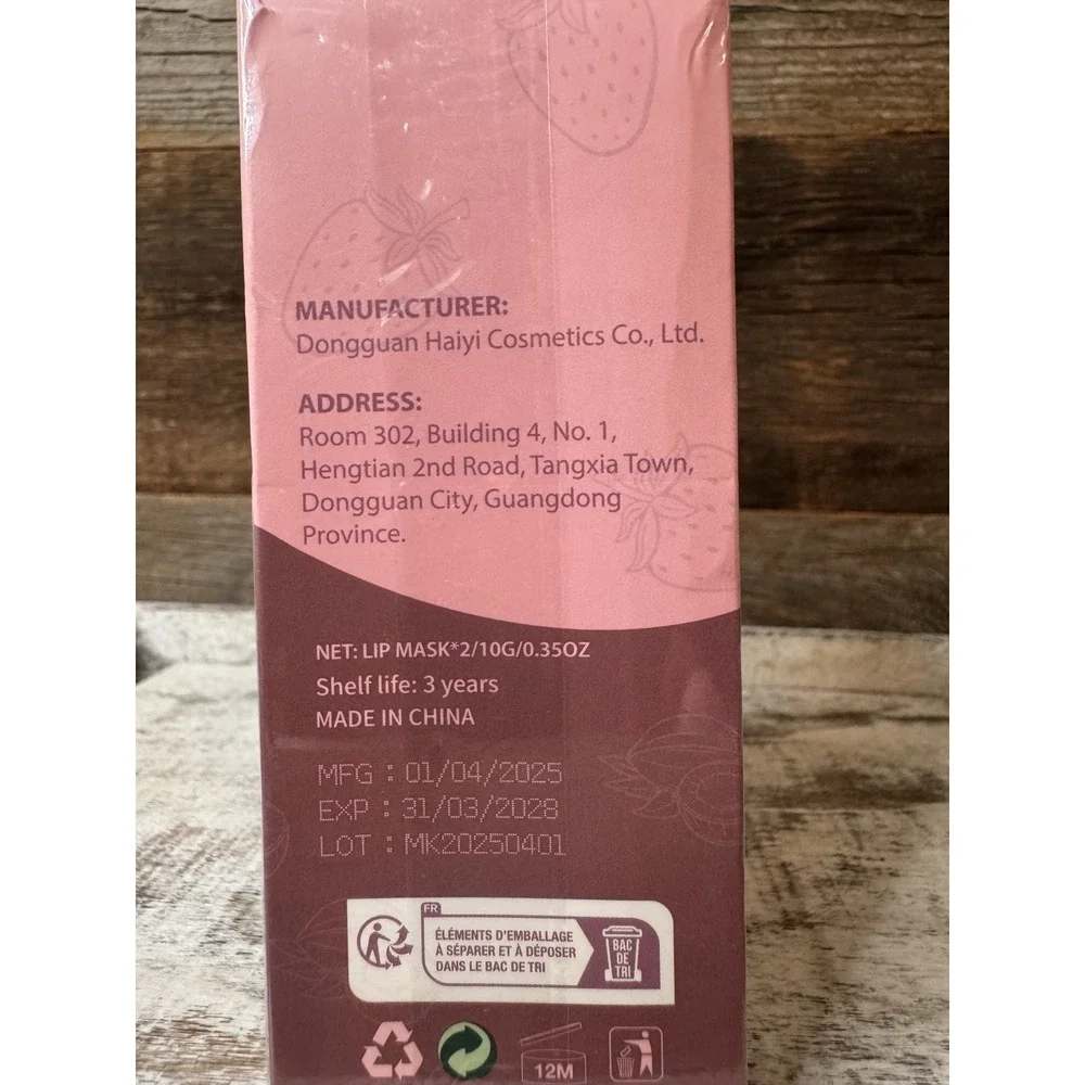BIO-Dimot 24-Hour‎ Lip Mask Strawberry & Coconut Chrono-Therapy